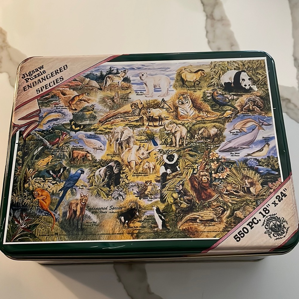 Channel craft, endangered, species, jigsaw puzzle, 500 piece